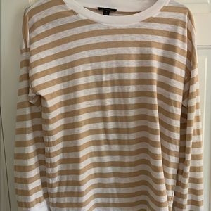 JCrew cotton striped shirt Size Small